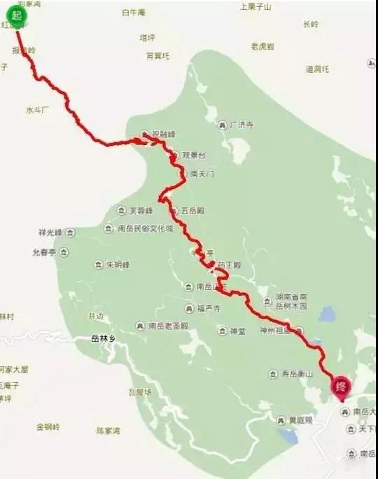 南岳衡山旅游出行交通食宿行程线路三大重点攻略详解