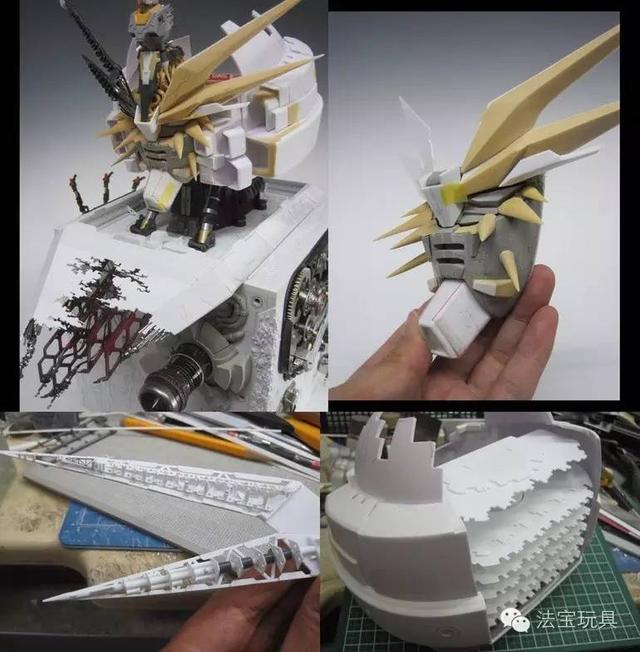 高达模型 デビルガンダム 魔鬼 自制改造