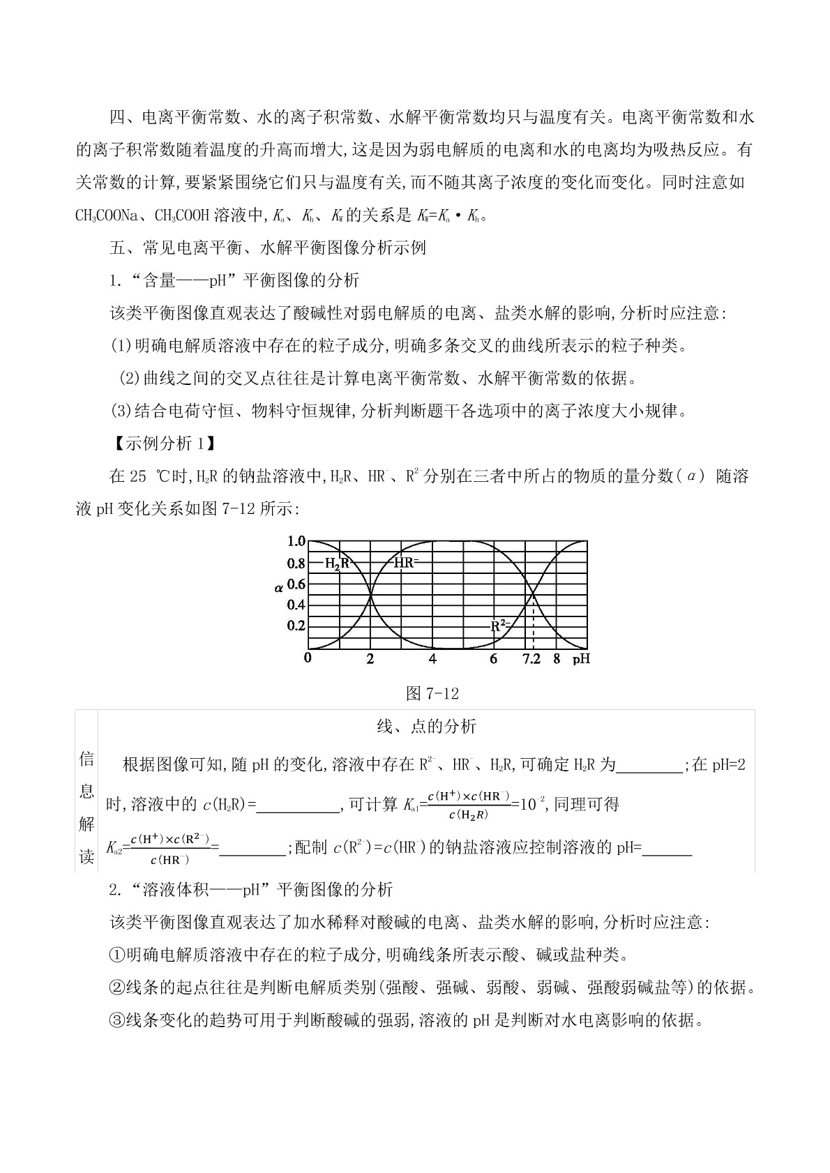 2020届高考化学二轮复习专题：电解质溶液答案