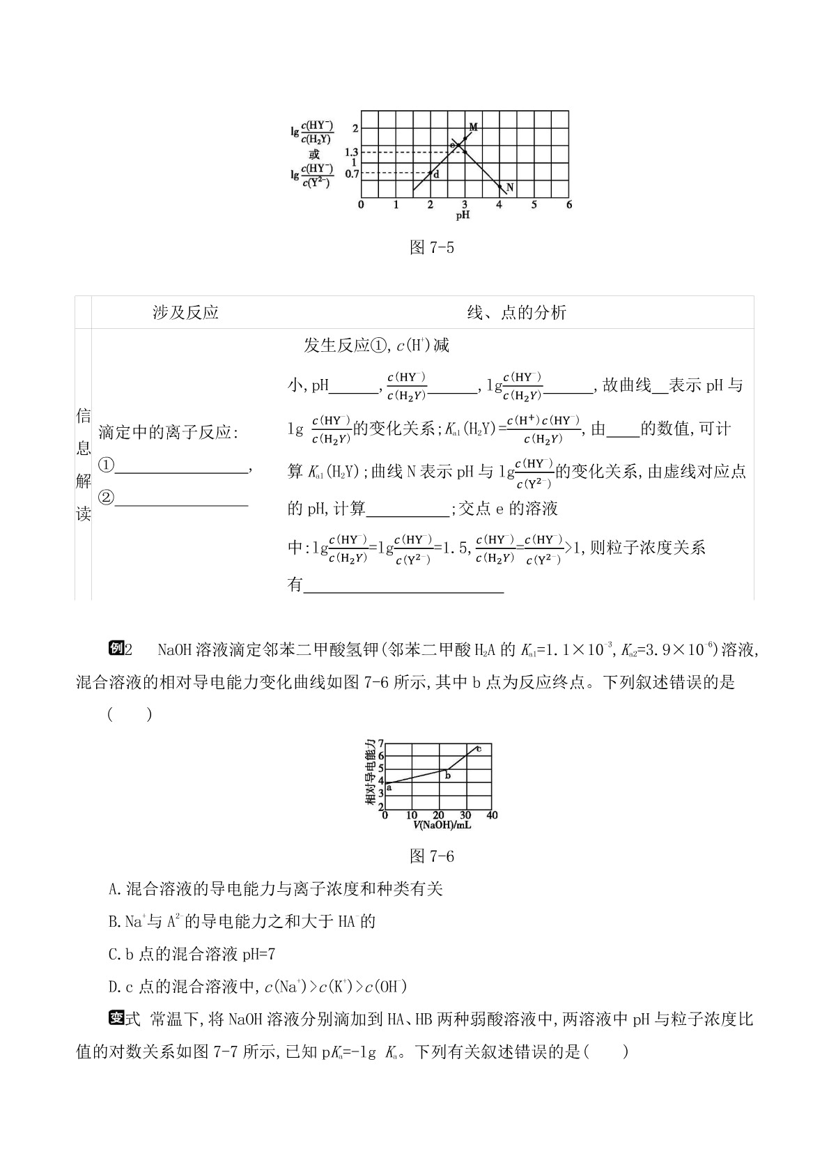 2020届高考化学二轮复习专题：电解质溶液答案