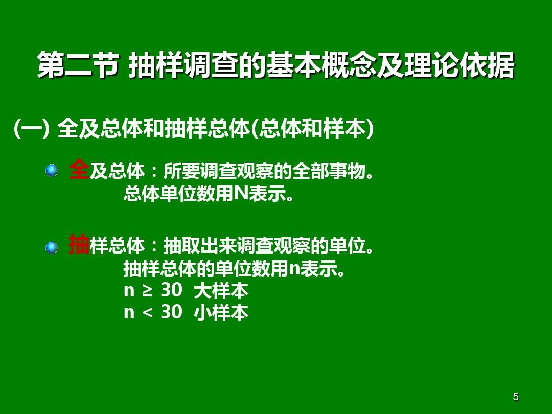 经济统计学第7章 抽样调查ppt课件