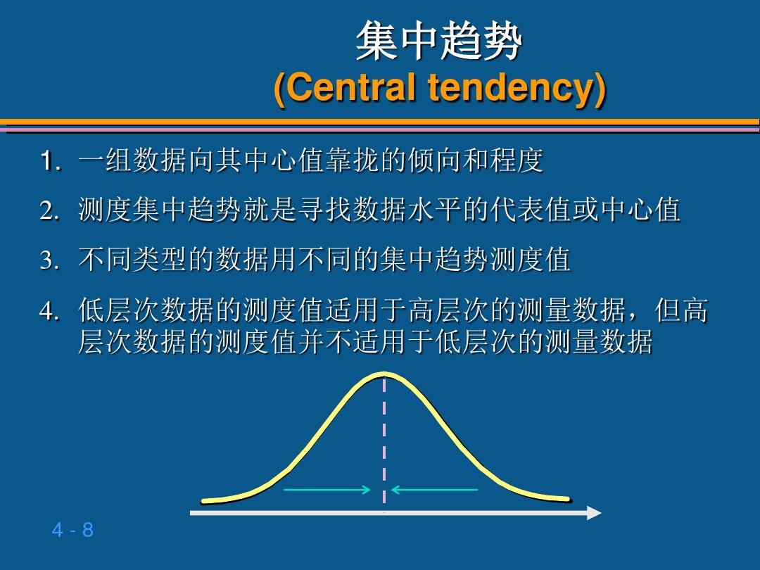 贾俊平统计学第四章 数据的概括性度量ppt课件