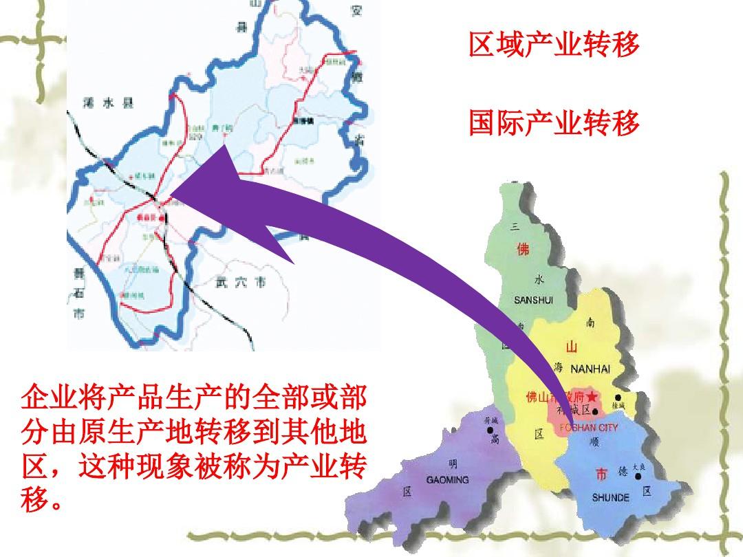 人教版 地理 必修三 第五章 第二节 产业转移(共20张PPT)