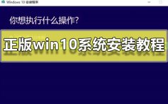 正版win10系统安装教程_安装正版win10系统图文安装教程2019