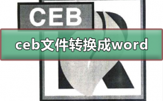 ceb文件怎么转换成word_ceb文件转换成word的教程