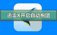 迅雷X如何开启自动抱团_迅雷X开启自动抱团的详细教程