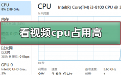 看视频cpu占用过高怎么办_看视频cpu占用过高的解决方法