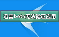 迅雷beta无法验证应用怎么办_迅雷beta无法验证应用解决方法