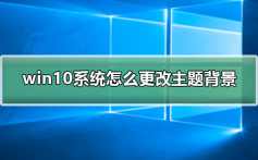 win10系统怎么更改主题背景_win10系统怎么更改主题背景的办法