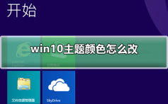 win10主题颜色怎么改_win10主题颜色怎么改详细教程