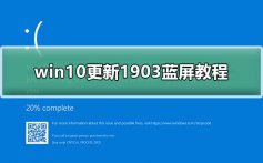 win10更新1903蓝屏80%_win10更新1903蓝屏wdf vlolation解决教程