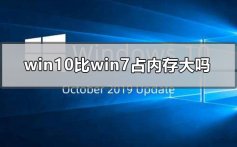 win10比win7占内存大吗_win10对比win7内存磁盘占用评测