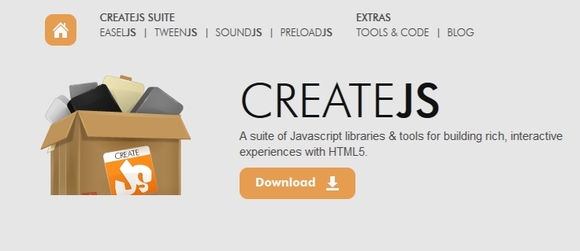 CreateJS - Useful Responsive HTML5 Framework for web development