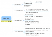 collapse15 张思维导图来快速学习 PHP 语言基础