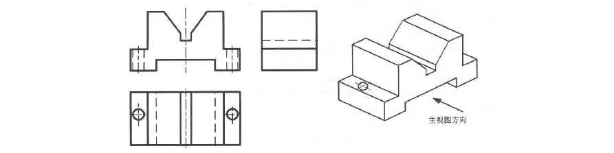 三视图及尺寸标注练习汇总(含答案)