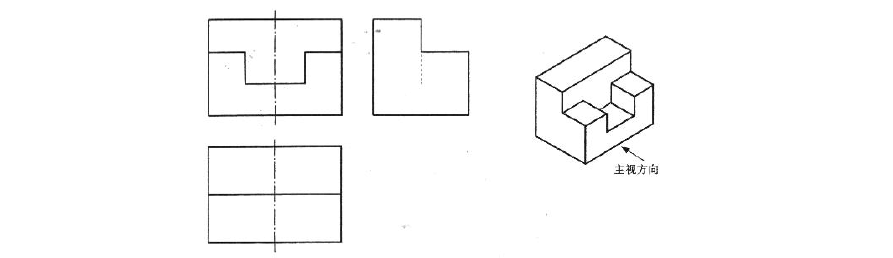 三视图及尺寸标注练习汇总(含答案)