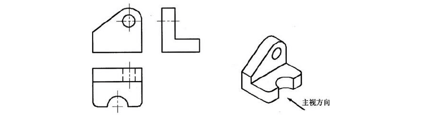 三视图及尺寸标注练习汇总(含答案)