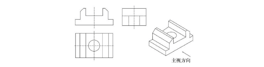 三视图及尺寸标注练习汇总(含答案)