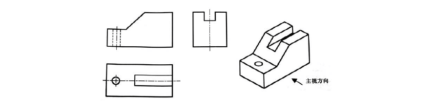 三视图及尺寸标注练习汇总(含答案)