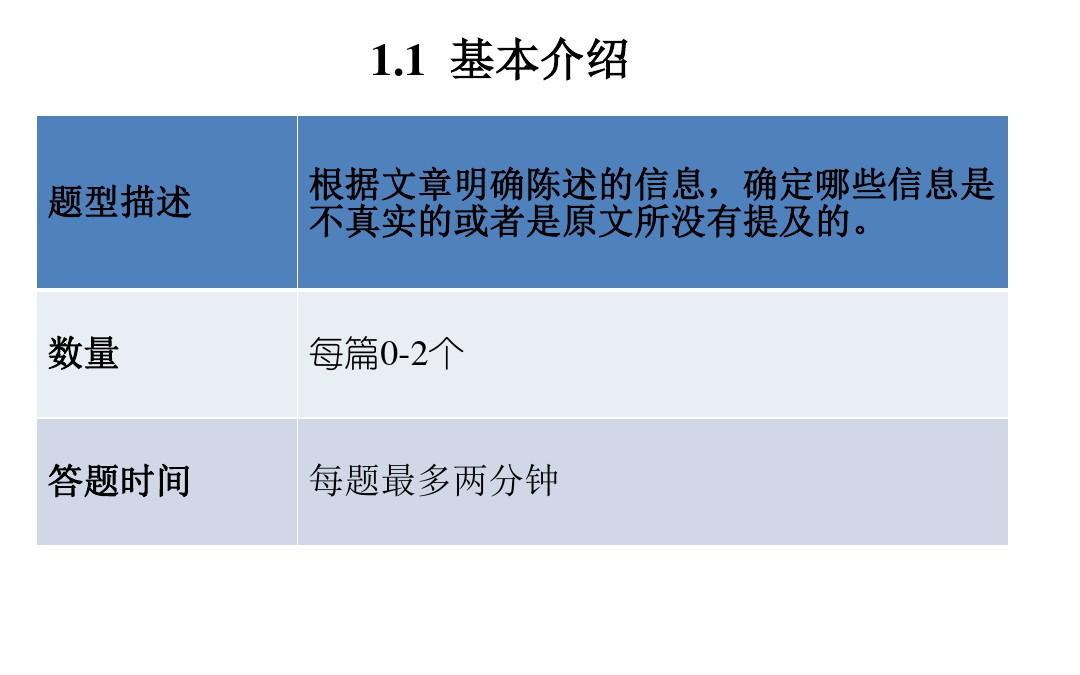 托福阅读否定事实信息题