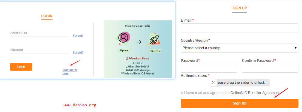 OnlineNIC免费3个月香港VPS(需先充值 class=