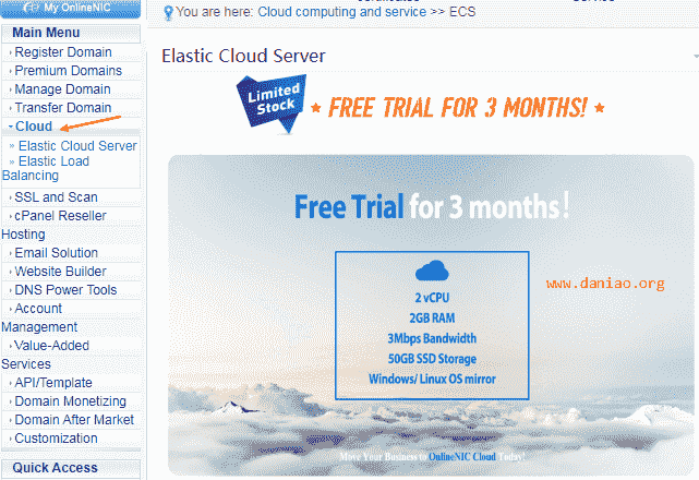 OnlineNIC免费3个月香港VPS(需先充值 class=