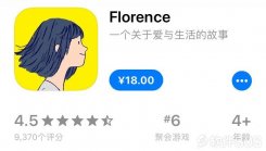 《Florence》 iOS已购分享：一个关于爱和生活的故事