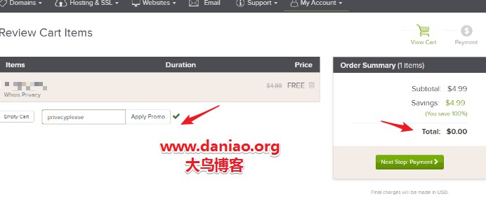 Godaddy\Name\NameCheap\Namesilo 免费便宜Whois保护获取方法