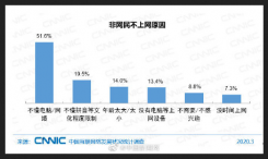 中国近5亿人不上网