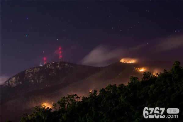 梦见大火烧山